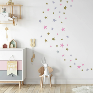 Set de Estrellas en Vinilo Decorativo