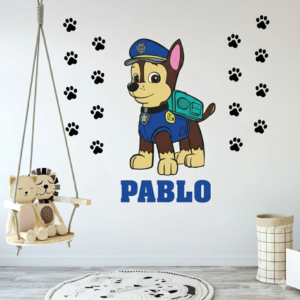 Vinilo Decorativo PAW PATROL CHASE