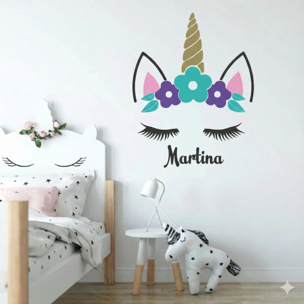 Vinilo decorativo UNICORNIO MÁGICO