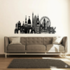 Vinilo decorativo SKYLINE DEL MUNDO