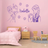 Vinilo decorativo Frozen hermanas Vinilo decorativo Frozen hermanas