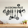 Vinilo Decorativo La Cocina Feliz Vinilo Decorativo La Cocina Feliz