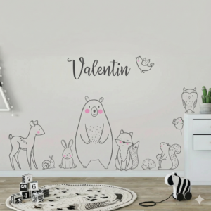 VINILO DECORATIVO ANIMALES