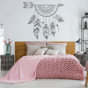 VINILO DECORATIVO ATRAPA SUEÑOS FLECHA BOHO ETN 006
