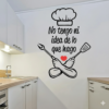 Vinilo Decorativo cocina CHEF HONESTO Vinilo Decorativo cocina CHEF HONESTO