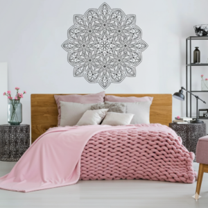 VINILO DECORATIVO MANDALA GEOMÉTRICO MAN 018