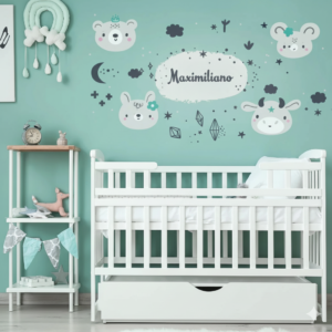 Vinilo Decorativo Caritas Soñadoras Vinilo Decorativo Caritas Soñadoras