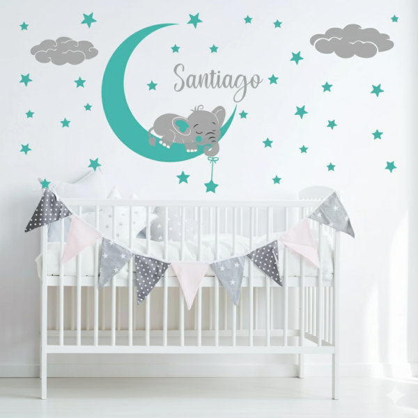 Vinilo Decorativo Infantil Elefantito