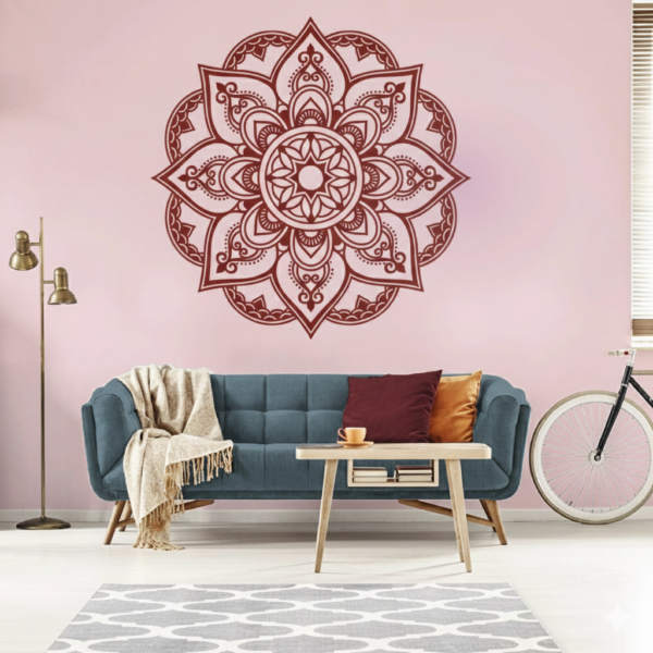 VINILO DECORATIVO MANDALA ENERGÍA MAN 006