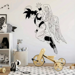 VINILO DECORATIVO GOKU ÁNGEL LEGENDARIO NIF 040