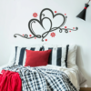 VINILO DECORATIVO CORAZONES