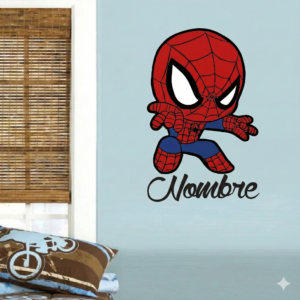 Vinilo decorativo "Spiderman Kawaii"