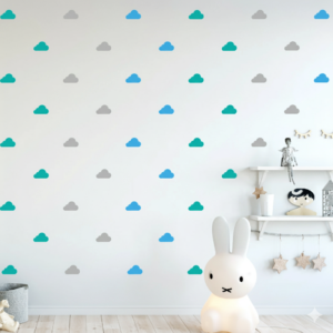 Set de Nubes en Vinilo Decorativo